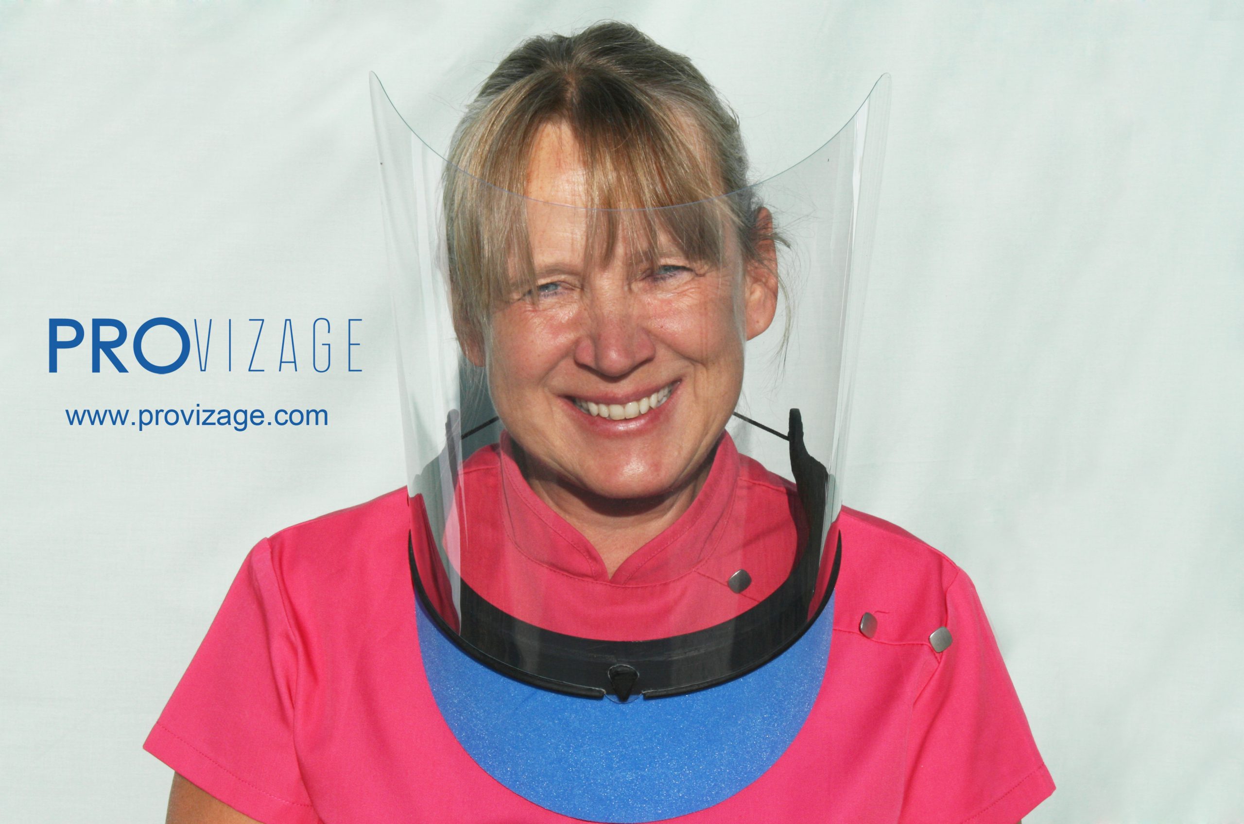 wearing your visor Provizage